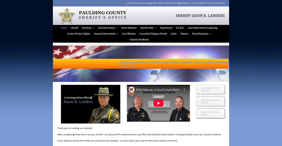 Preview of pauldingohsheriff.com