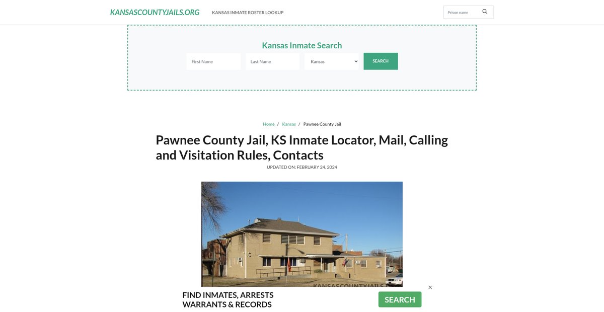 Preview of kansascountyjails.org