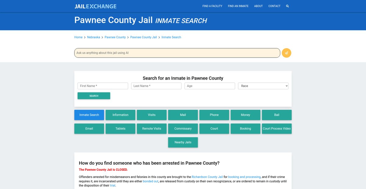 Preview of jailexchange.com