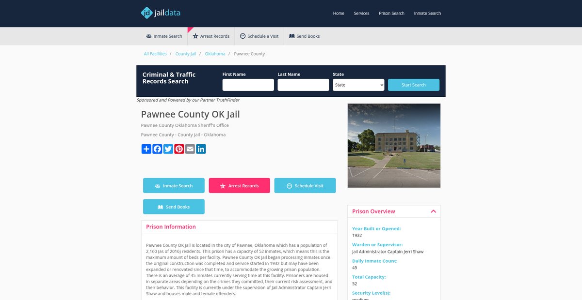 Preview of jaildata.com