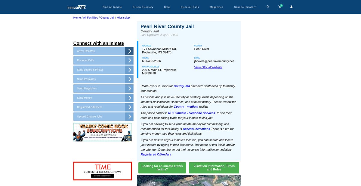 Preview of inmateaid.com