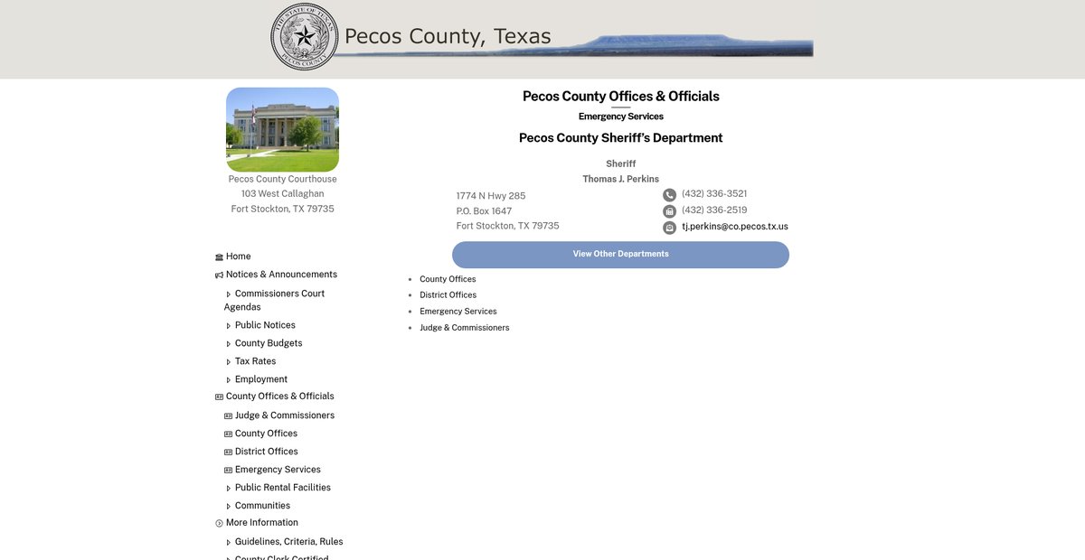 Preview of co.pecos.tx.us