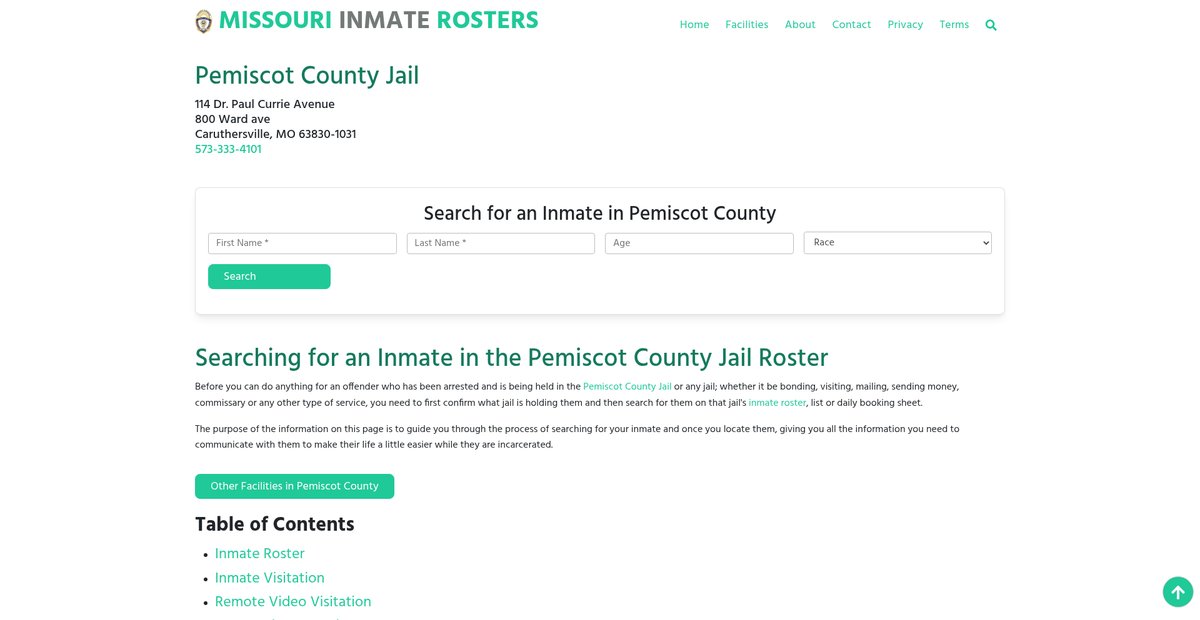 Preview of missouriinmaterosters.org