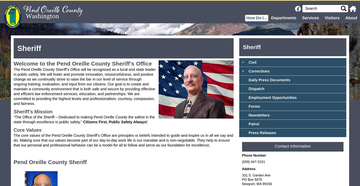 Preview of pendoreille.gov