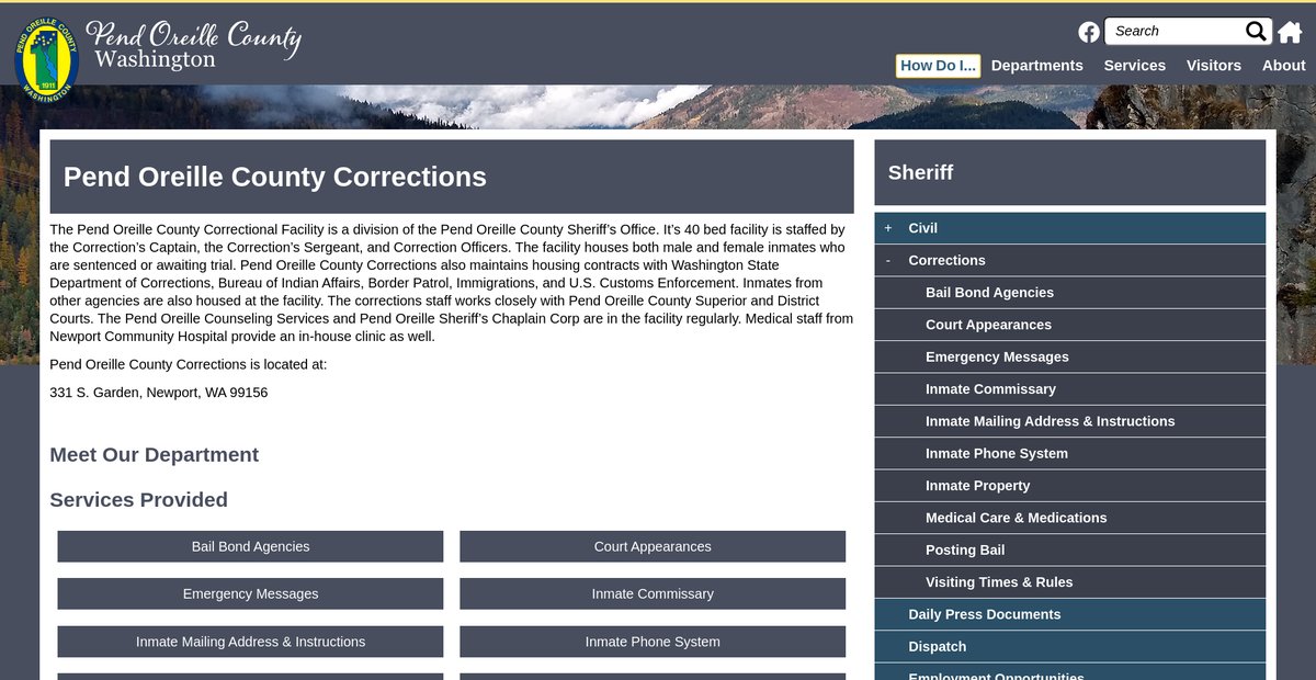 Preview of pendoreille.gov
