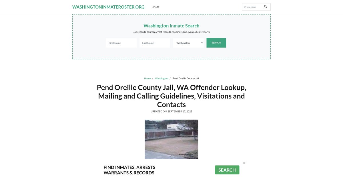 Preview of washingtoninmateroster.org