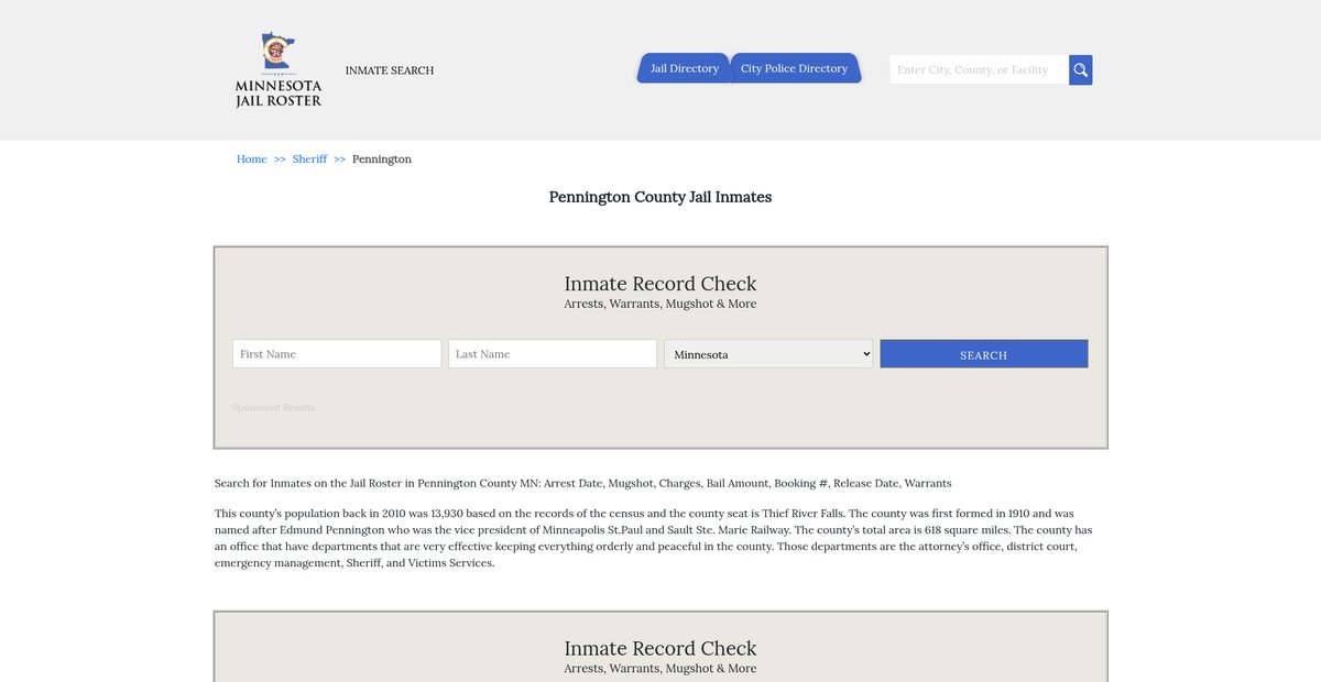 Preview of minnesotajailroster.com