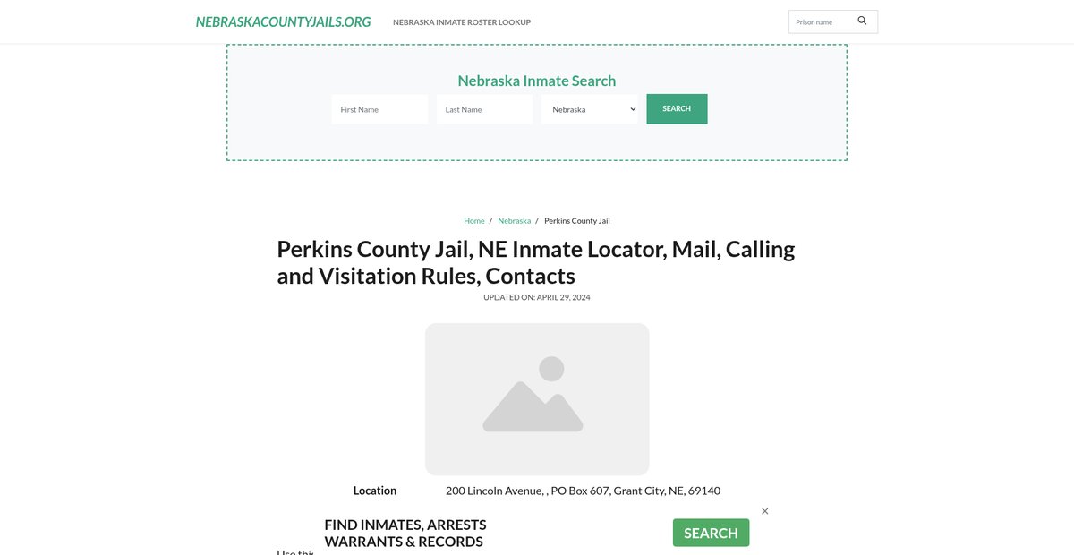 Preview of nebraskacountyjails.org