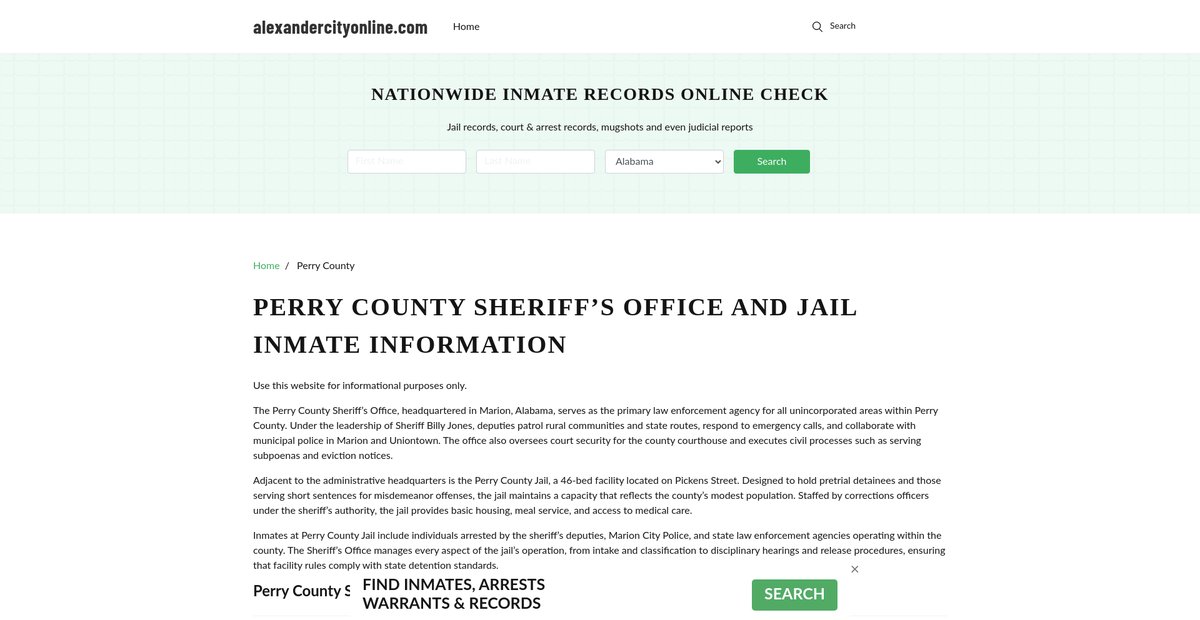 Preview of alexandercityonline.com