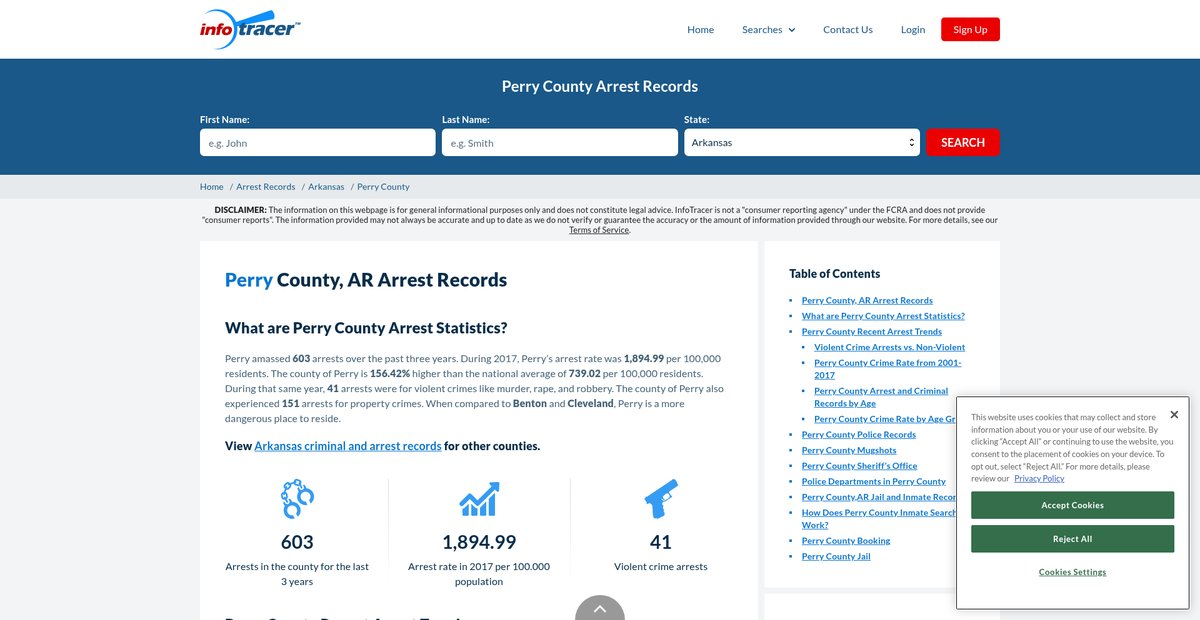 Preview of infotracer.com
