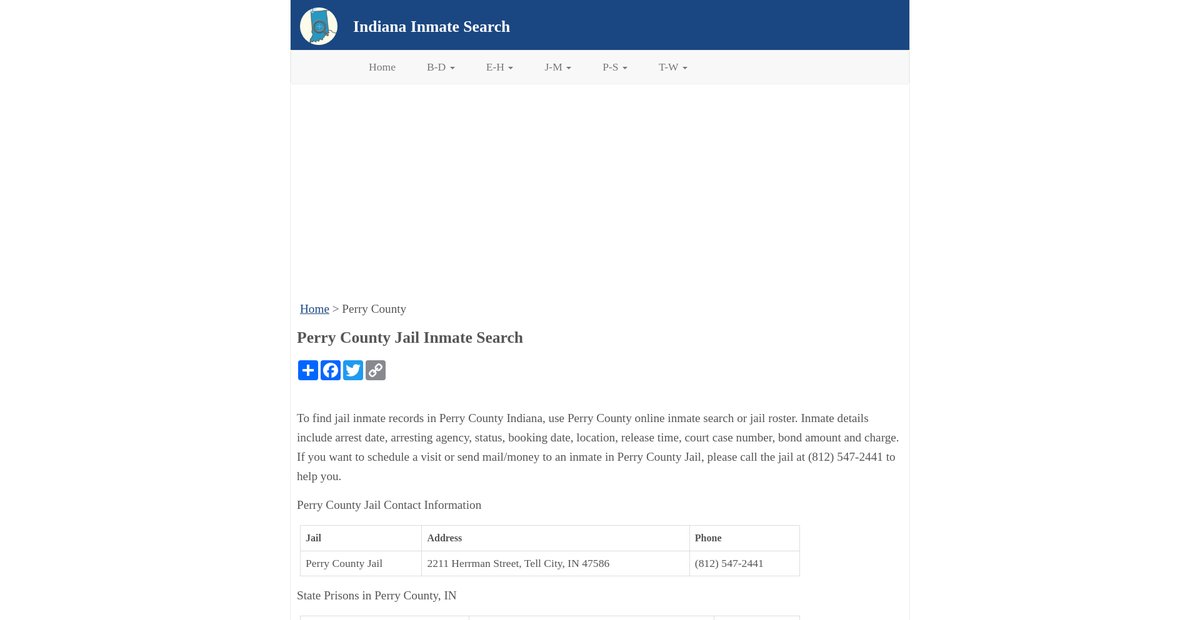 Preview of inmatesearchin.org