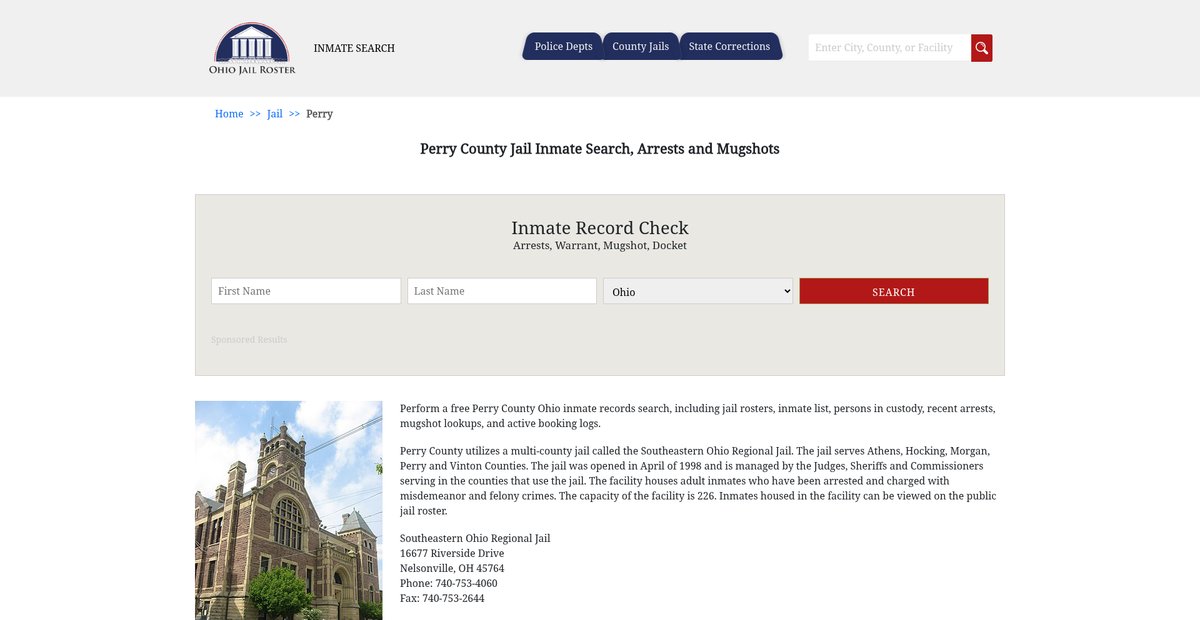 Preview of ohiojailroster.com