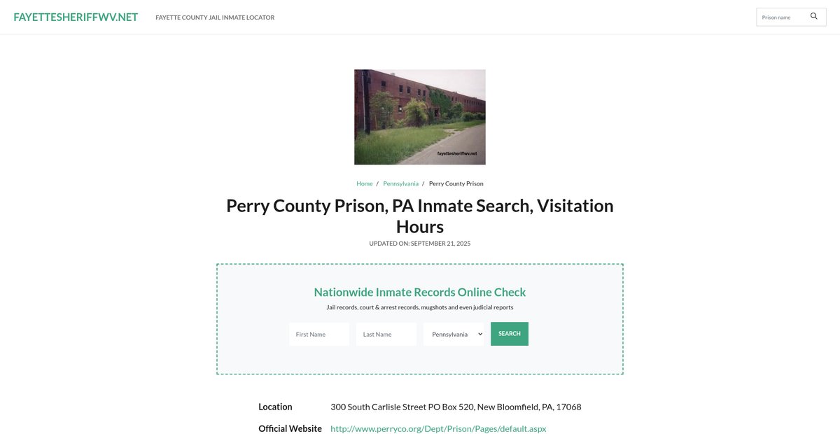 Preview of fayettesheriffwv.net