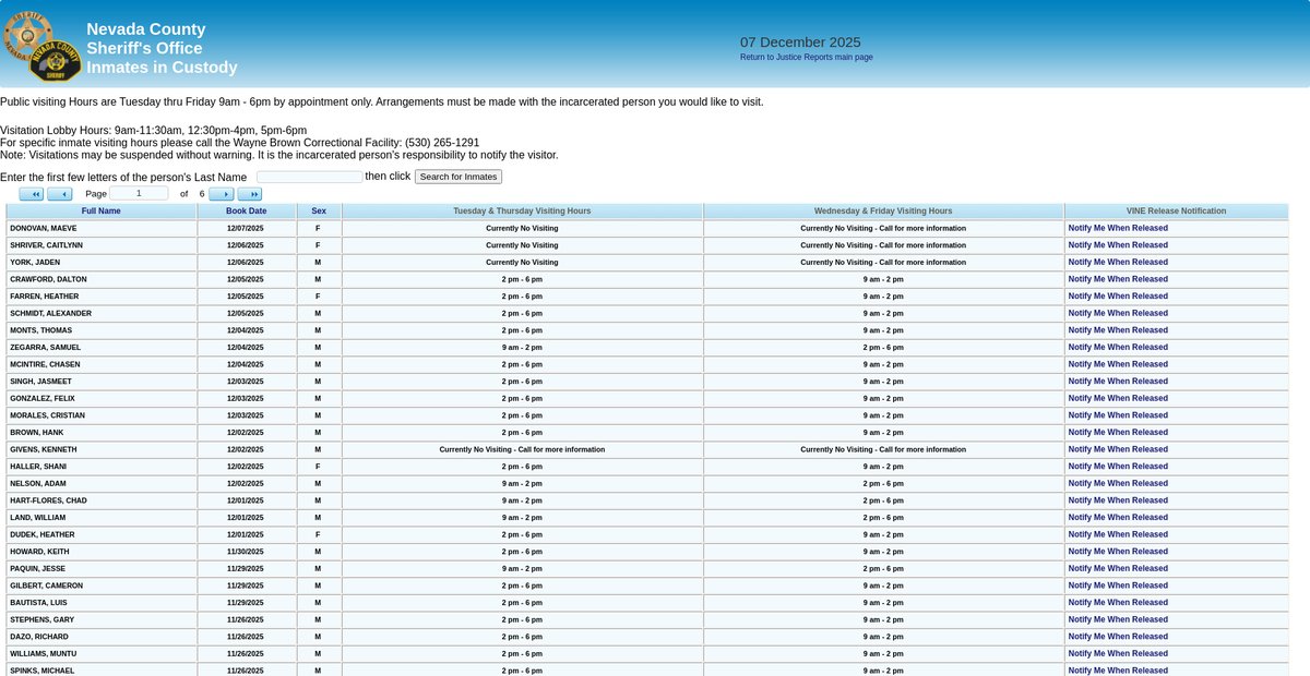 Preview of reports.nevcounty.net