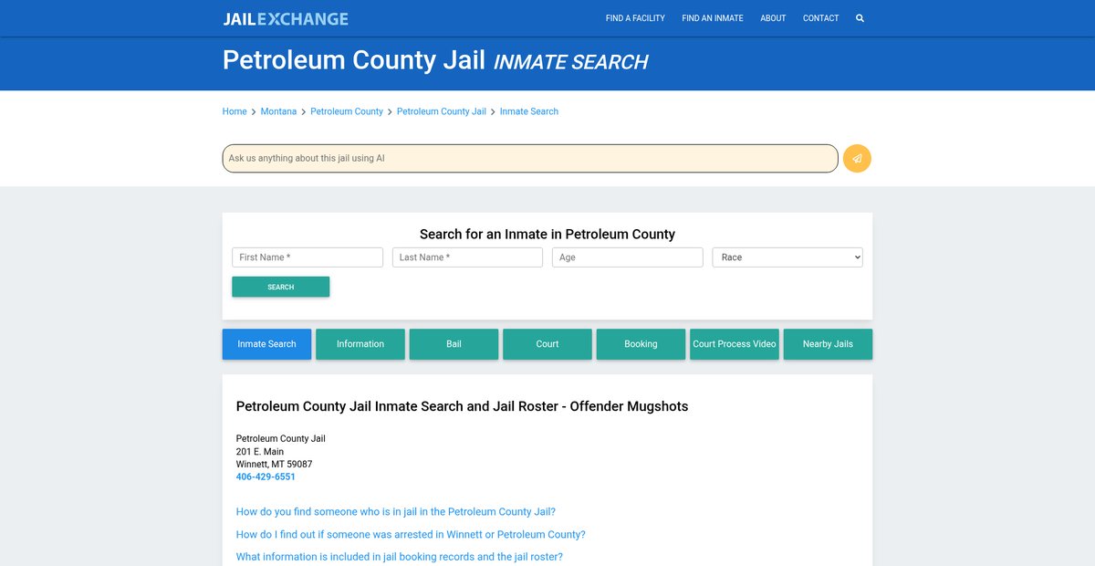 Preview of jailexchange.com