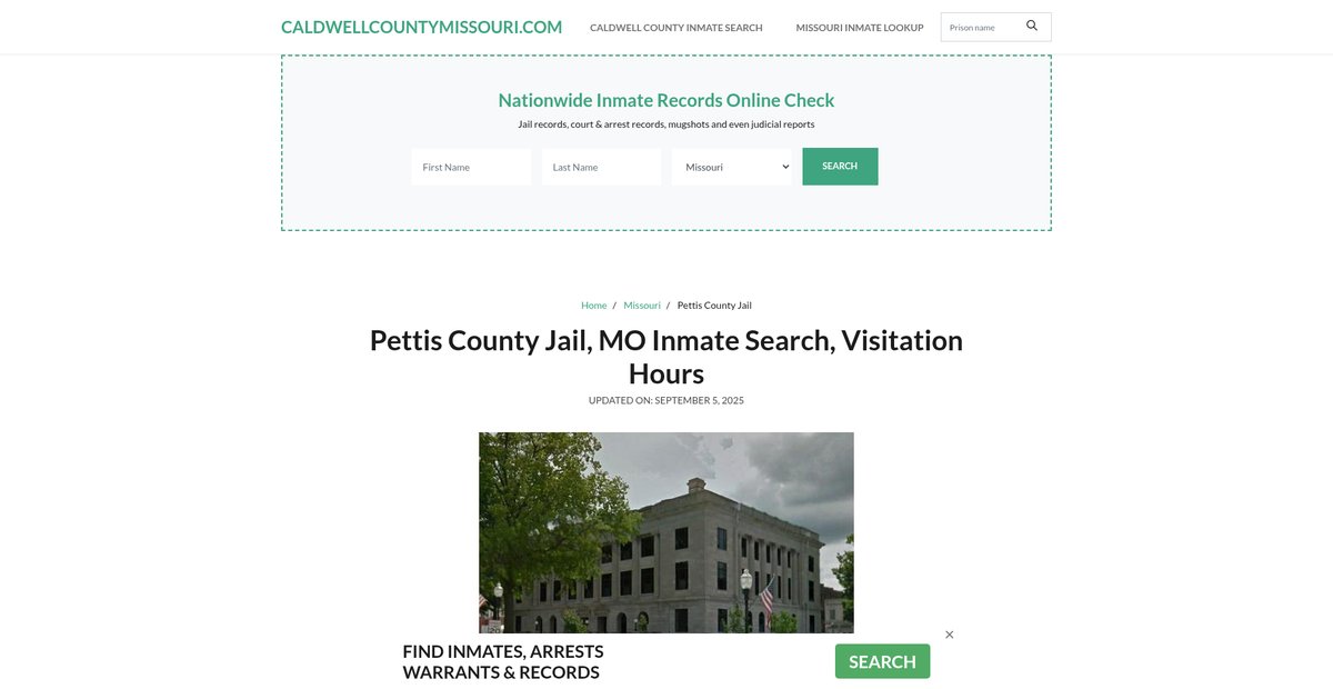 Preview of caldwellcountymissouri.com