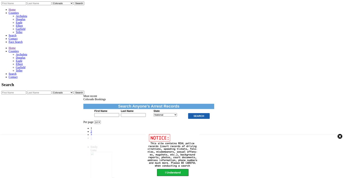 Preview of colorado.arrests.org