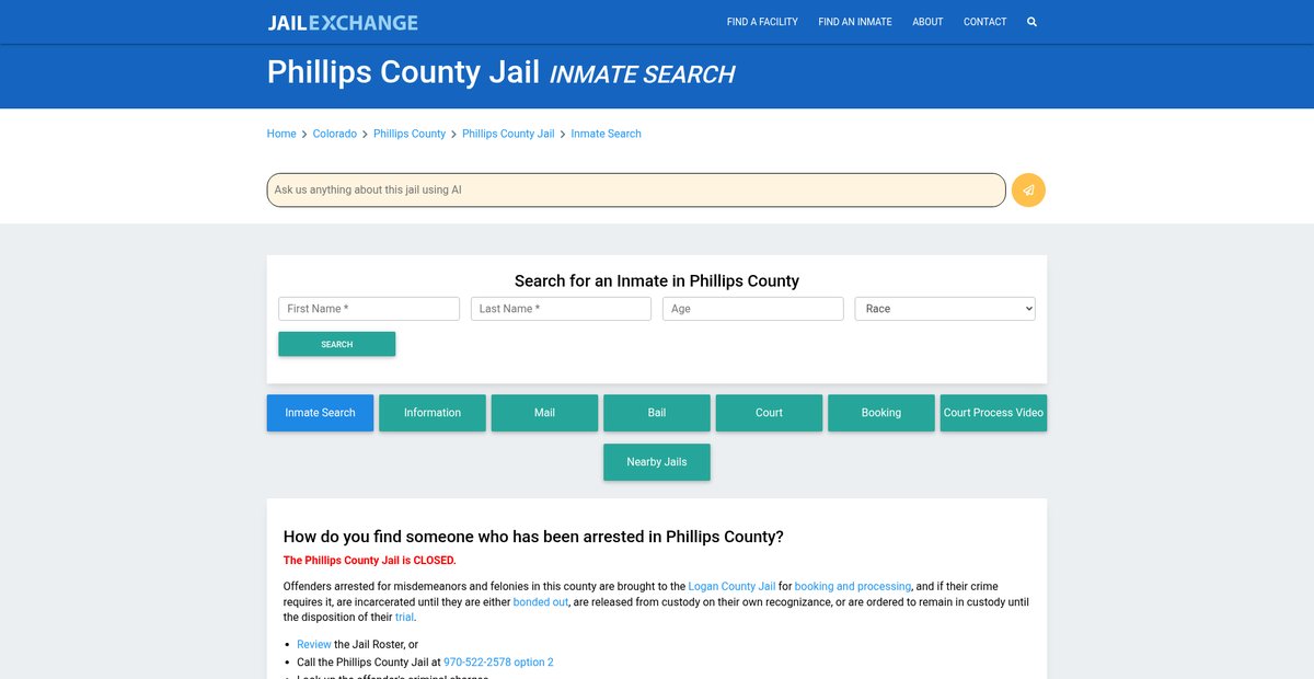 Preview of jailexchange.com