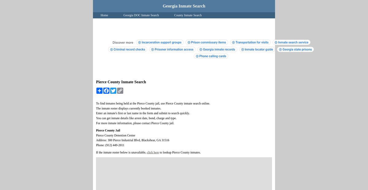 Preview of inmatesearchgeorgia.org