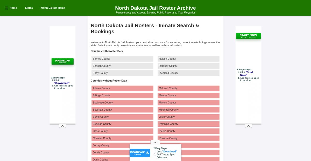 Preview of jailrosters.org