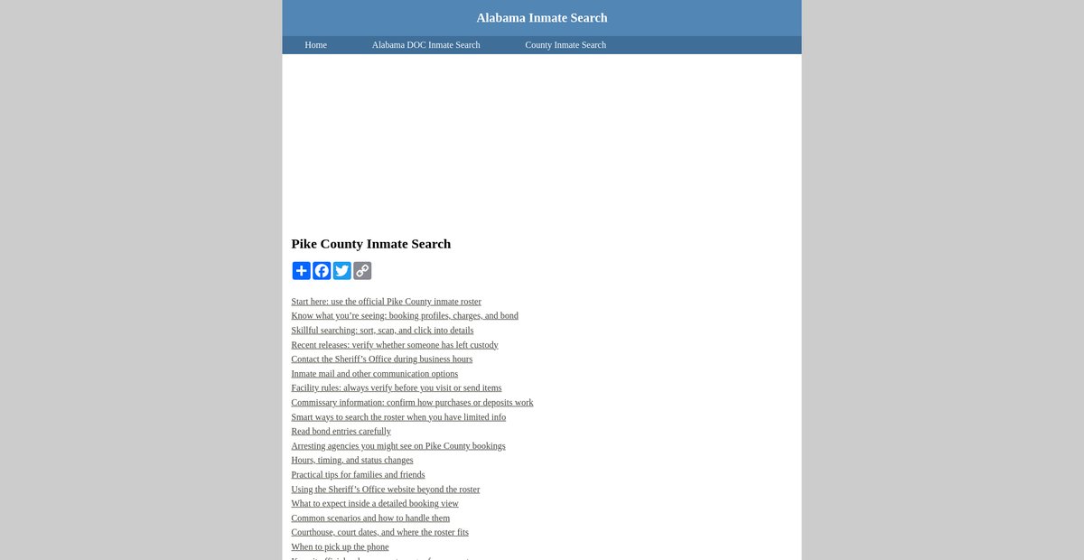 Preview of inmatesearchalabama.org