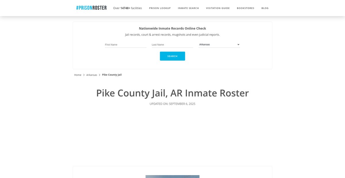 Preview of prisonroster.com