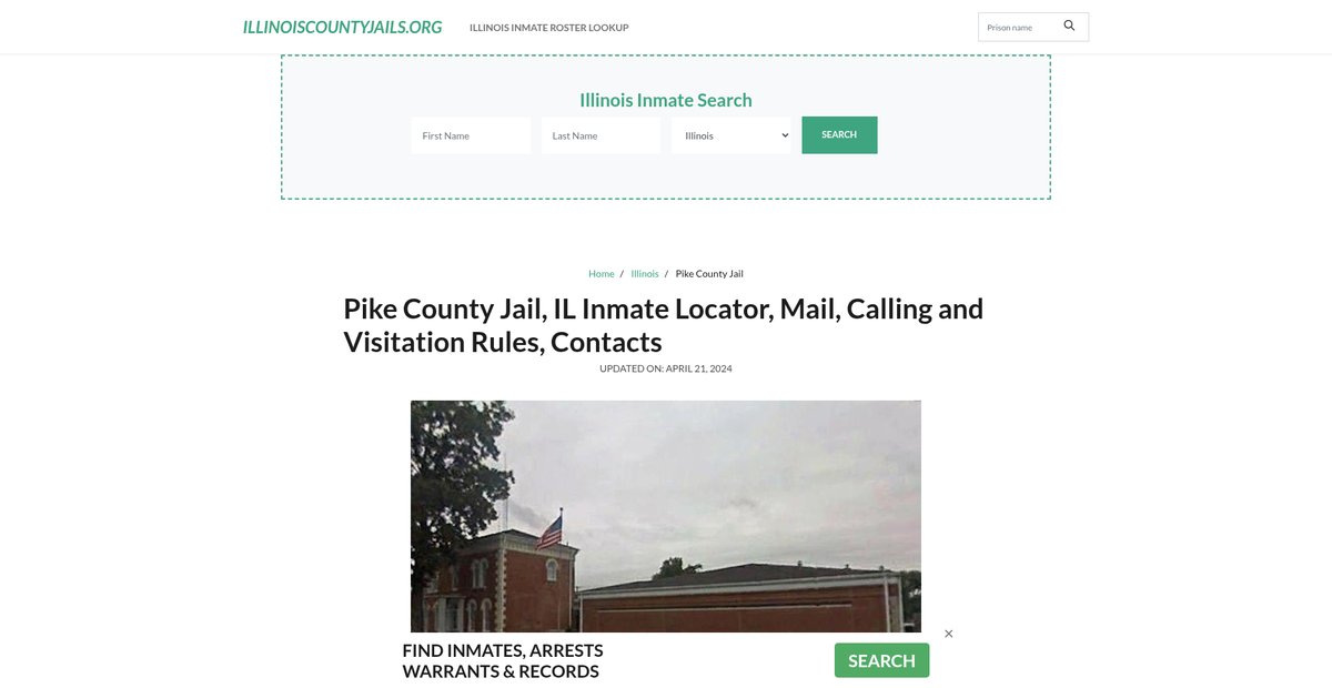 Preview of illinoiscountyjails.org