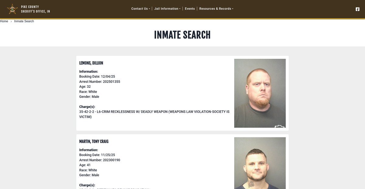 Preview of pikecountysheriffsoffice.com