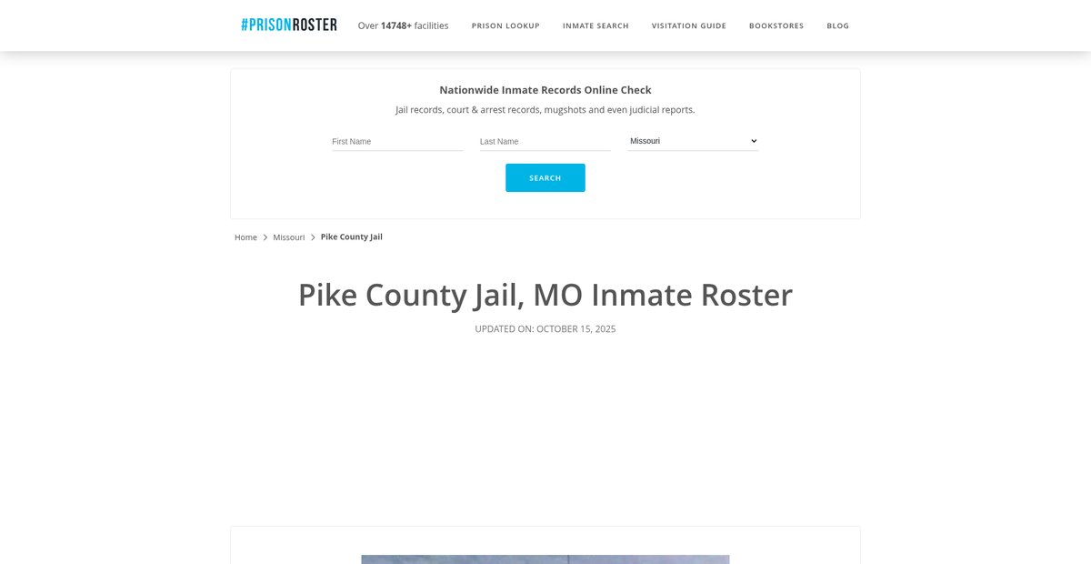 Preview of prisonroster.com