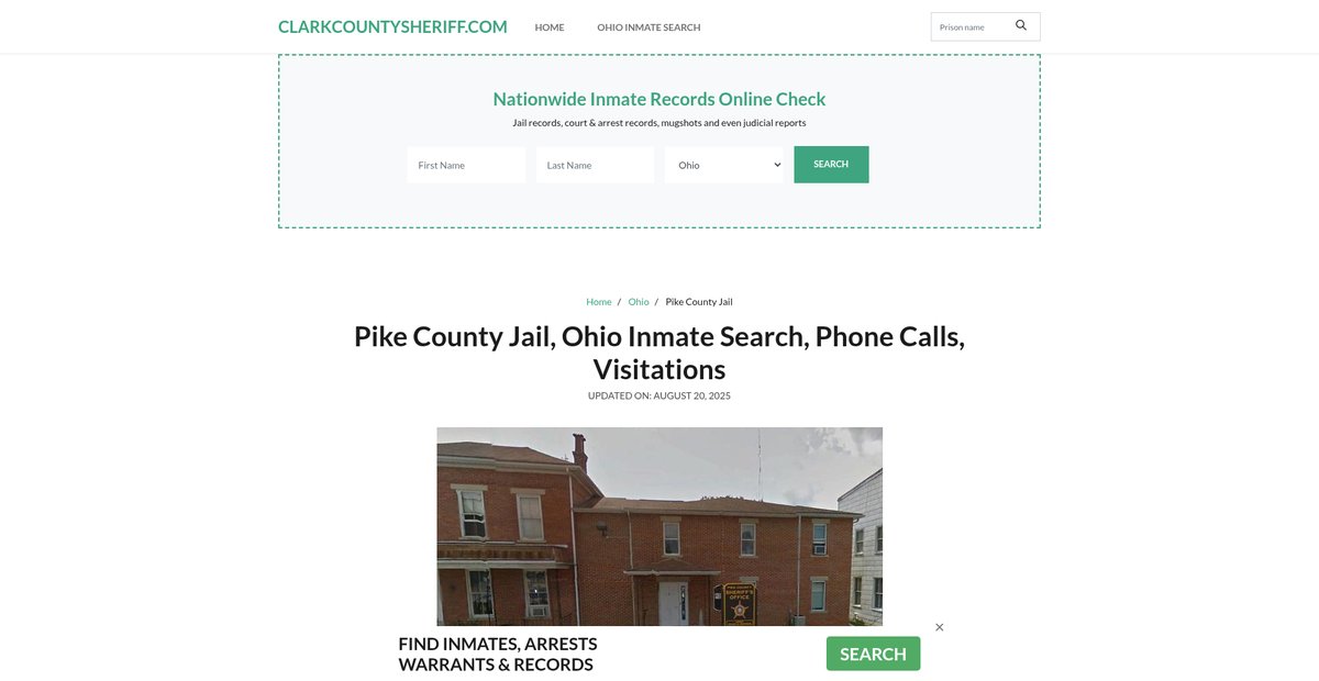 Preview of clarkcountysheriff.com