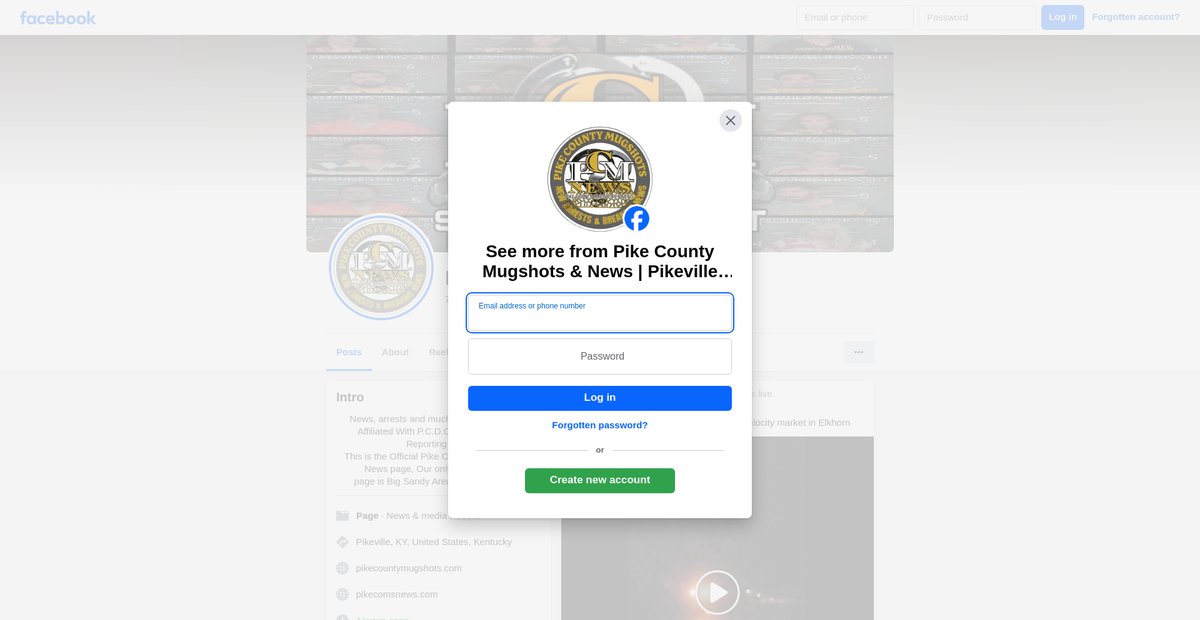 Preview of facebook.com