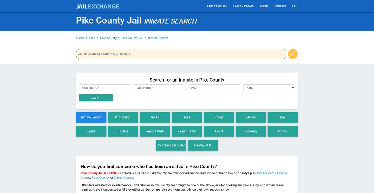 Preview of jailexchange.com