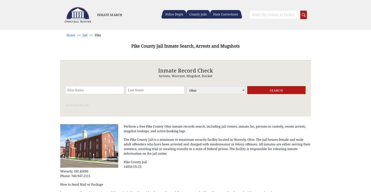 Preview of ohiojailroster.com