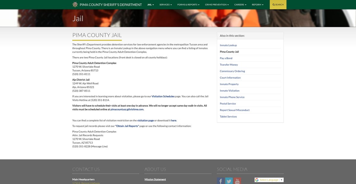 Preview of pimasheriff.org