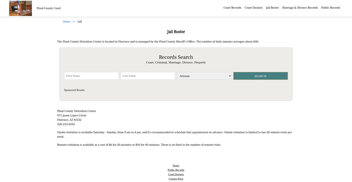 Preview of pinalcountycourt.org