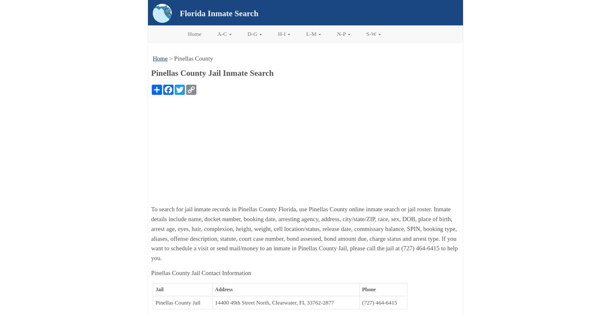 Preview of inmatesearchfl.org