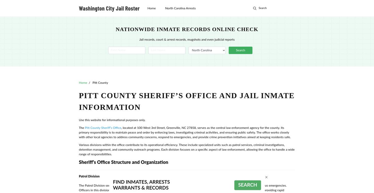 Preview of washington-nc.com