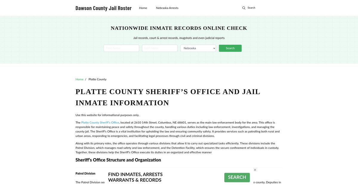 Preview of dawsoncountyne.net