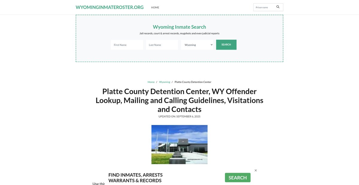 Preview of wyominginmateroster.org