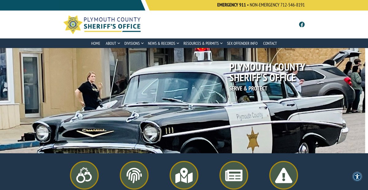 Preview of plymouthcountysheriff.com