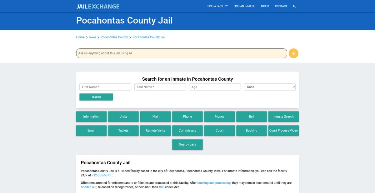 Preview of jailexchange.com