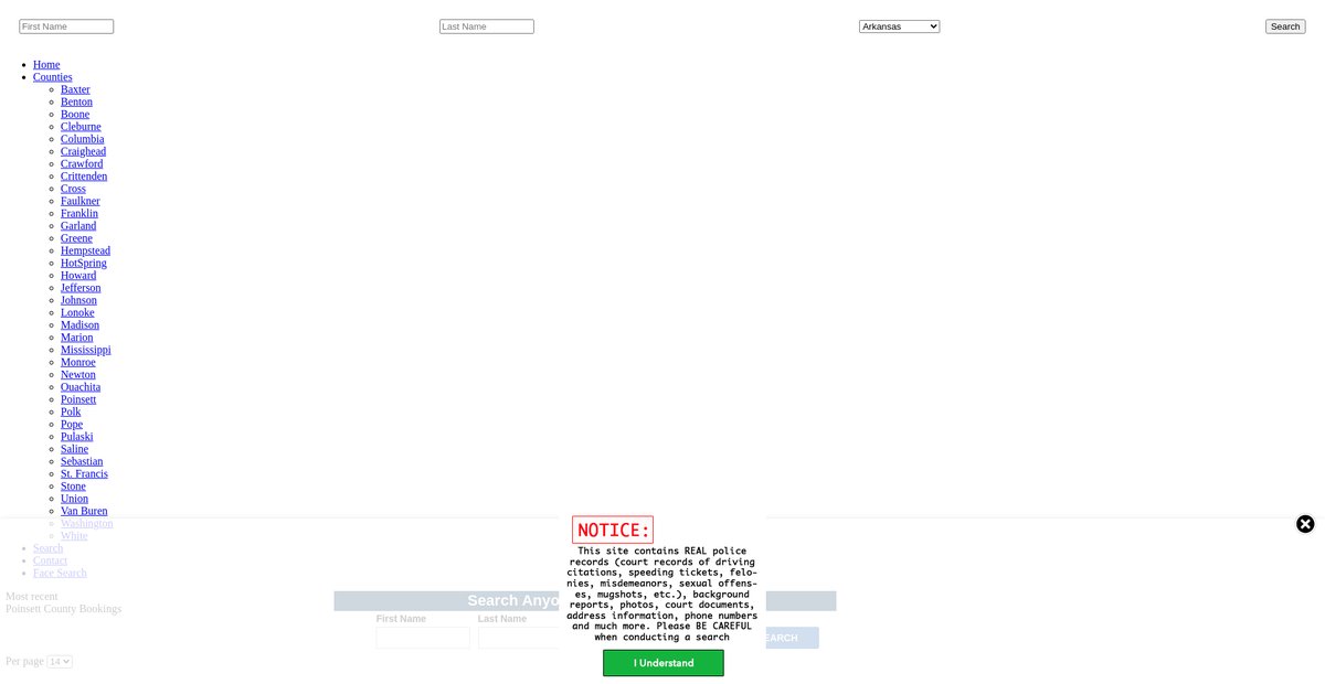 Preview of arkansas.arrests.org