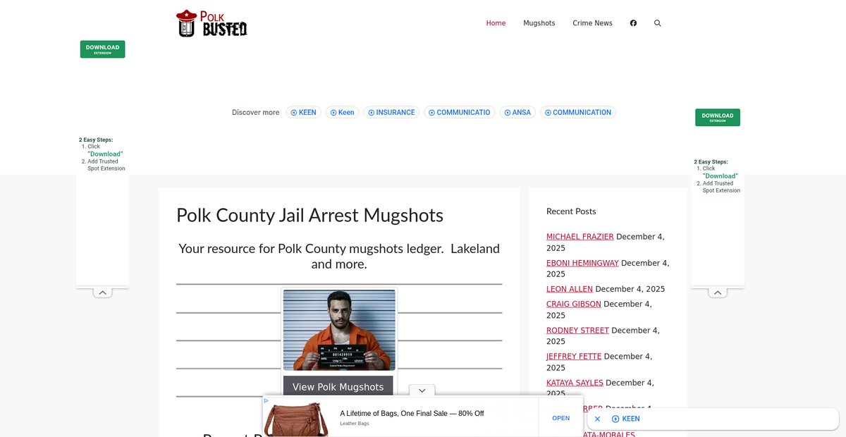 Preview of polkbusted.com