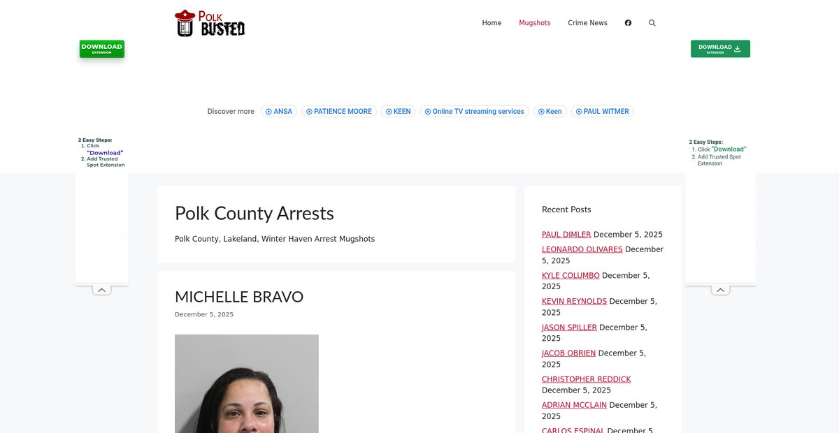 Preview of polkbusted.com