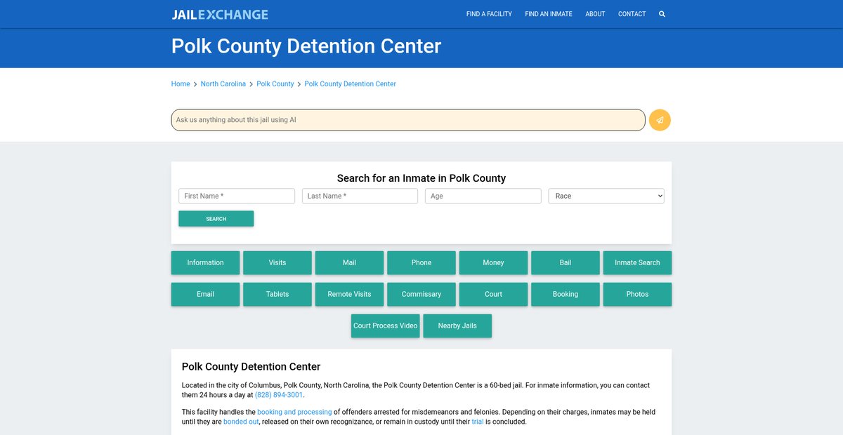 Preview of jailexchange.com