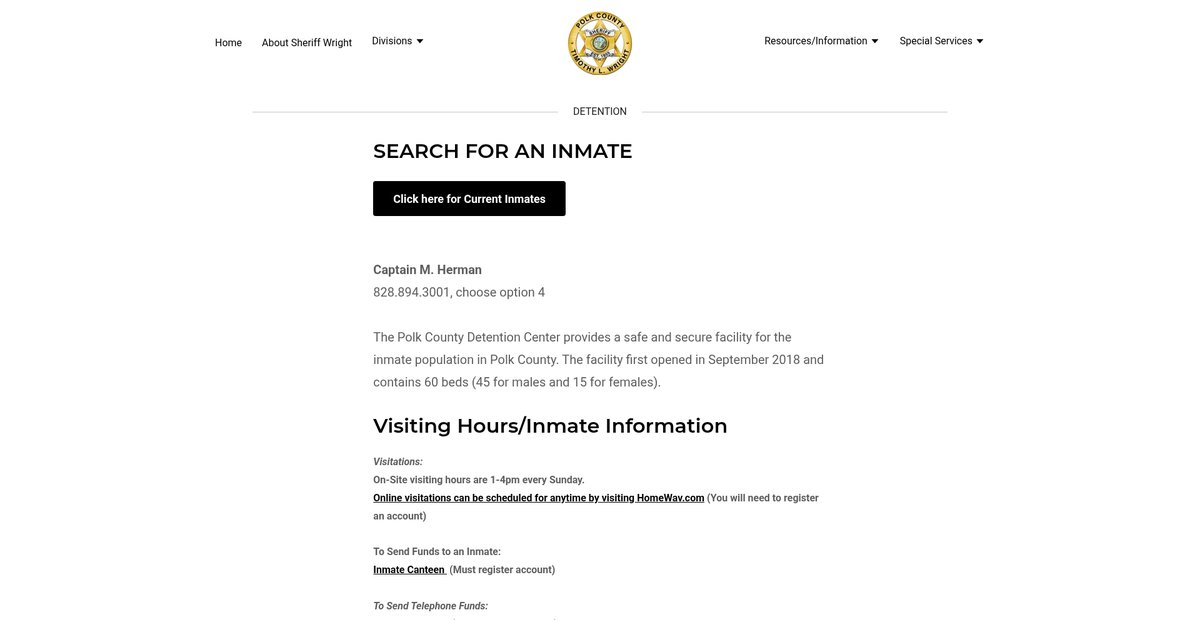 Preview of polksheriffnc.com