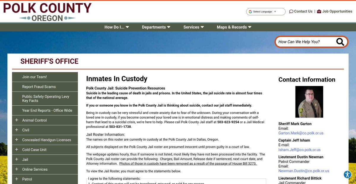 Preview of co.polk.or.us