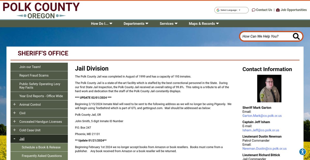 Preview of co.polk.or.us