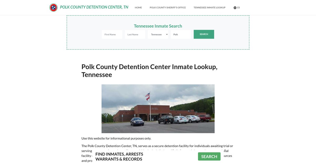 Preview of polkcountydetentiontn.org