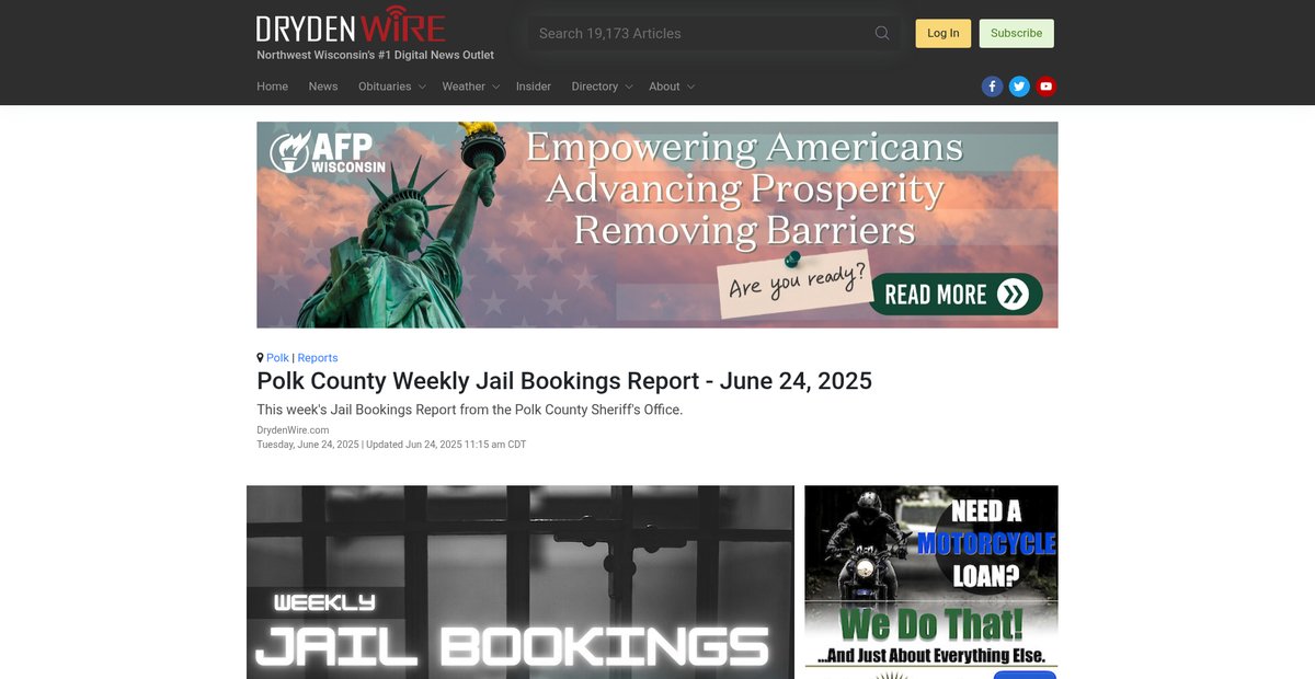 Preview of drydenwire.com